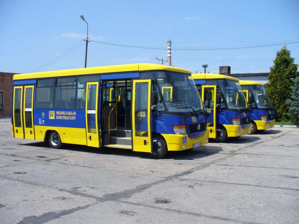 Jelcze Vero w zajezdni MZK