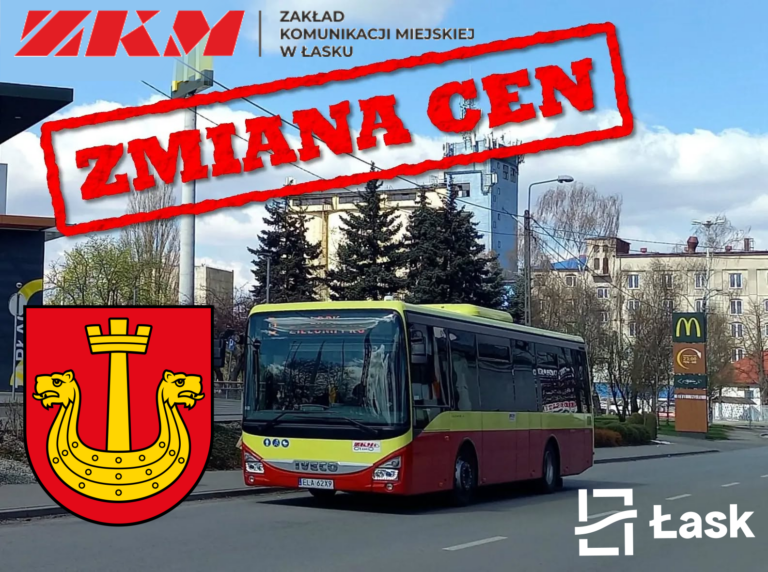 ZKM Łask - podwyżka cen biletów